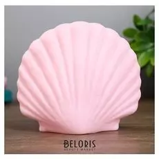 Ночник пластик "Ракушка" 1Вт 7х14х8 см.