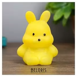 Ночник пластик "Зайчик" 1Вт RGB 3х6х6,5 см.