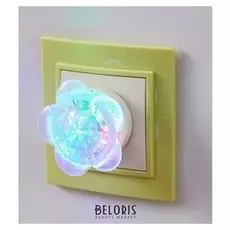 Ночник "Роза красная"