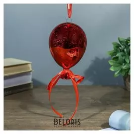 Ночник "Воздушный шар красный" от бат в компл 9,5х9,5х15 см