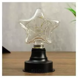 Ночник "Звезда" LED батарейки 2xaaa 10,5х8х16 см