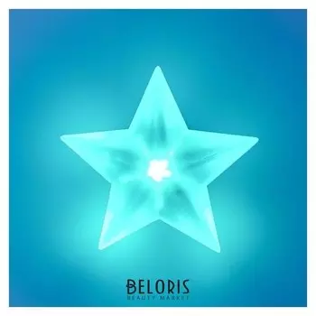 Ночник "Звезда" LED от батареек белый 6х10,5х15 см