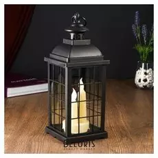 Ночники 48133 LED батарейки 3хааа черный 13х13х38 см