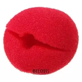 Нос клоуна, цвет красный