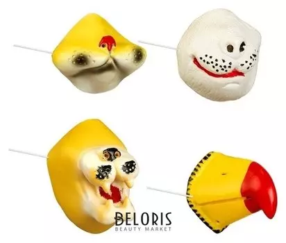 Нос «Зверь», на резинке, виды