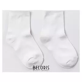 Носки детские, цвет белый, р-р 18-20