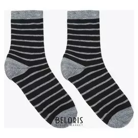 Носки детские, цвет чёрный, р-р 16-18