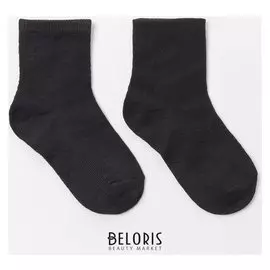 Носки детские, цвет чёрный, р-р 18-20