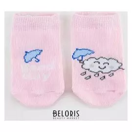 Носки детские, цвет розовый, размер 7-8