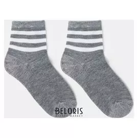 Носки детские, цвет серый, р-р 18-20