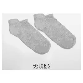 Носки детские, цвет серый, размер 20-22