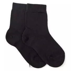 Носки детские, цвет тёмно-серый, размер 16-18