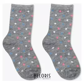 Носки детские Ft-639-l-12 цвет серый, р-р 14-16