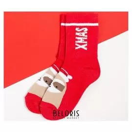 Носки детские Kaftan "Ленивец" р-р 16-18, красный