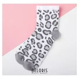 Носки детские Kaftan "Леопард" р-р 18-20, белый