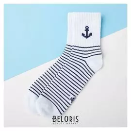 Носки детские Kaftan "Якорь" р-р 16-18, белый