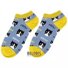 Носки короткие Коты