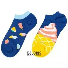 Носки короткие Рожки мороженого