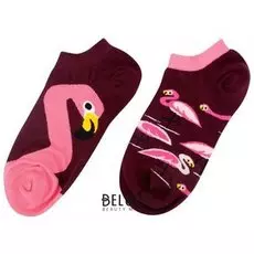 Носки короткие Розовый фламинго