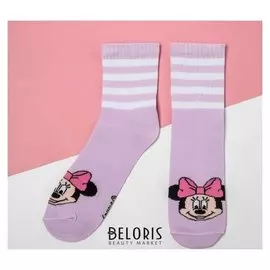 Носки, минни маус, розовый, 14-16 см
