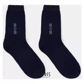 Носки мужские N-015-3 цвет синий, р-р 27-29 (Р-р обуви 41-46)