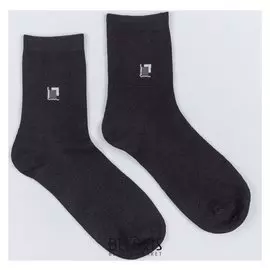 Носки мужские, размер 25, цвет чёрный