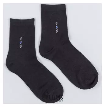 Носки мужские, размер 27-29, цвет чёрный