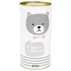 Носки в тубусе "С теплом и заботой"