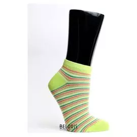 Носки женские, цвет зеленый, размер 23-25