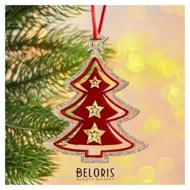 Новогодняя подвеска «Ёлка» 0,7х8,5х11см