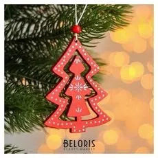 Новогодняя подвеска «Красочная ёлочка»