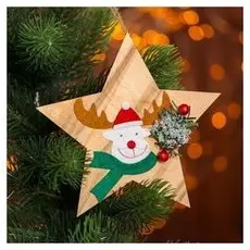 Новогодняя подвеска «Новогодний олень»