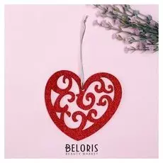Новогодняя подвеска «Сердечки»
