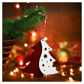 Новогодняя подвеска «Сказка» 0,5х9х9 см