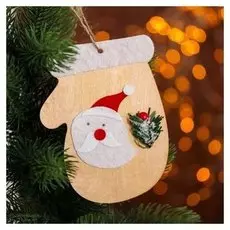 Новогодняя подвеска «Варежка»