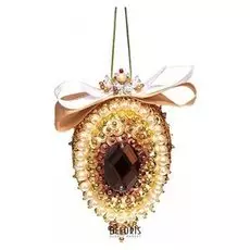 Новогодняя шишка "Карамель"