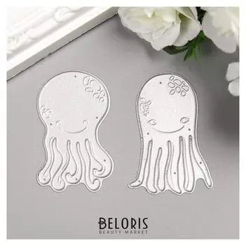 Нож для вырубки сталь "Осьминог" 6,3х4,2 см