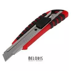 Нож Lom, 2К корпус, металлическая направляющая, 18 мм