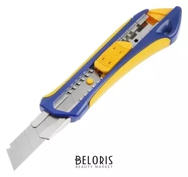 Нож усиленный Kubis 04-03-0818, выдвижное лезвие, автоматический замок, 18 мм, Katana