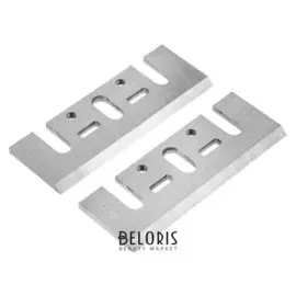 Ножи для рубанка Bohrer 37508229, 82x29x3 мм, широкие, Hss, быстрорежущая сталь, 2 шт.