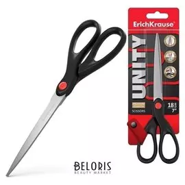 Ножницы 18 см Erich Krause "Unity" черные 48157
