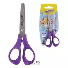 Ножницы Котик Мяу картонная упаковка с подвесом