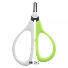 Ножницы маникюрные детские безопасные с защитным колпачком