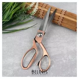 Ножницы закройные, 20 см, в коробке, цвет бронзовый