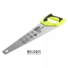 Ножовка по дереву ON 03-01-002, двусторонняя заточка, зуб 5 мм, 400 мм