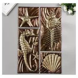 Объёмные наклейки Room Decor "Морская фауна" 38х50 см