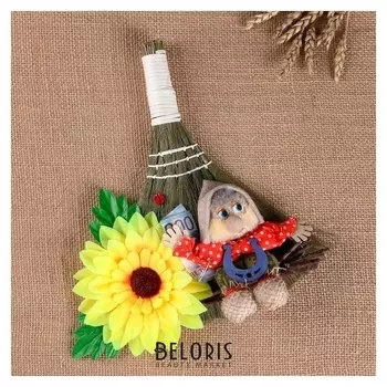 Оберег "Деньжатник" на венике, большой