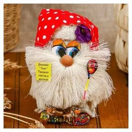 Оберег «Домовой с ложкой», 12 см