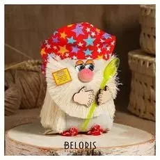 Оберег «Домовой», с ложкой, 16 см