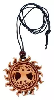 Оберег "Древо жизни" кедр